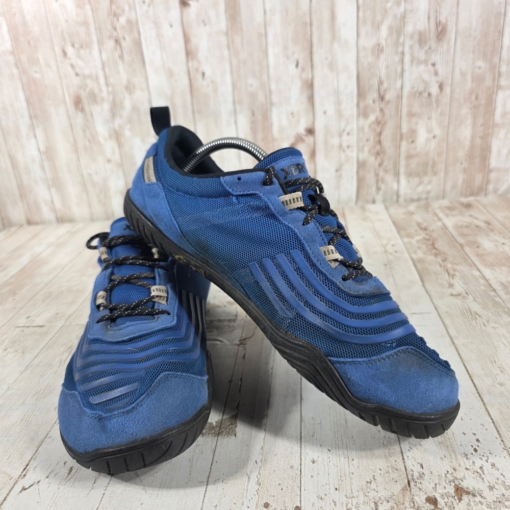 Xero Shoes Prio Mens 10.5 Blue Barefoot Minimalist Running Fitness Sneakers - Picture 8 of 8